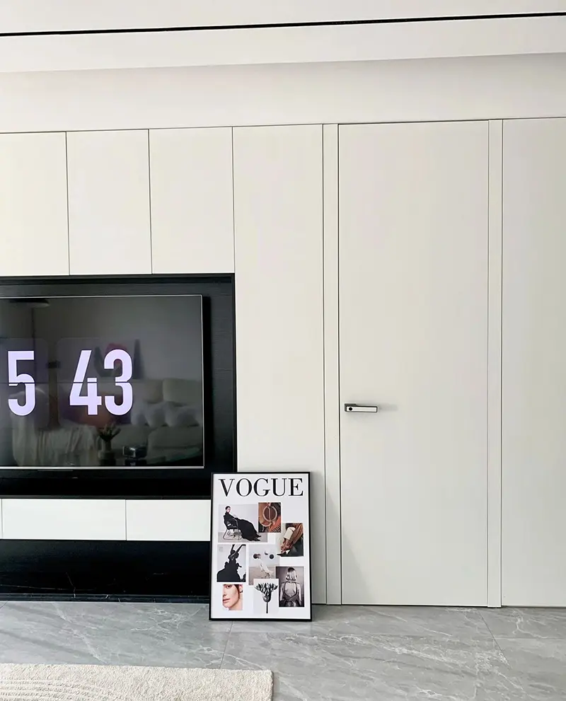 Invisible Door for Stylish Minimalist Modern Interiors
